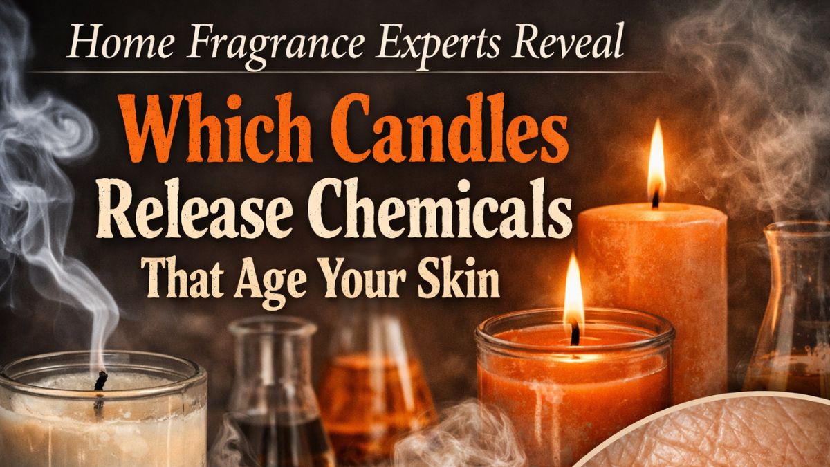 Home fragrance experts reveal which candles release chemicals that age your skin