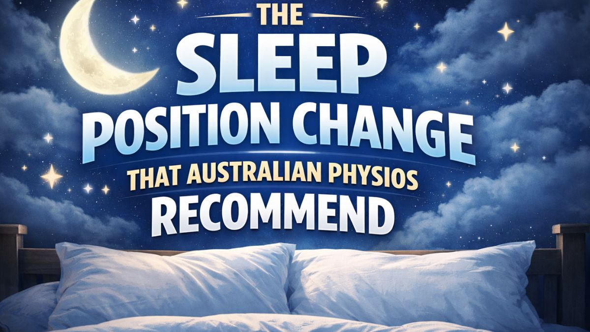 The sleep position change that Australian physios say eliminates morning back pain for 80% of patients